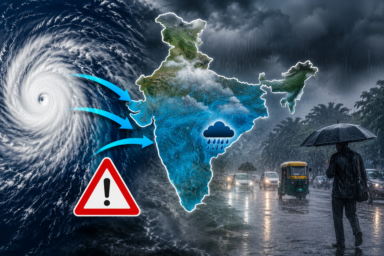 IMD Alert: हजारों किमी दूर उठे टाइफून ‘बावी’ से बदल रहा भारत का मॉनसून, कई राज्यों में भारी बारिश की चेतावनी