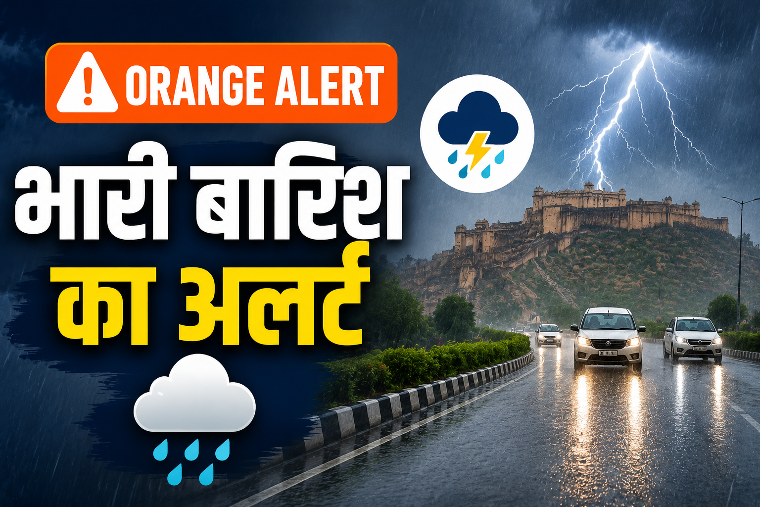 Weather Update Today: राजस्थान समेत कई राज्यों में भारी बारिश का अलर्ट, IMD ने दी चेतावनी