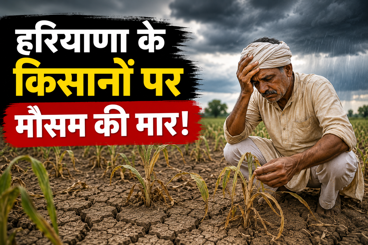 35% कम बारिश से बढ़ी किसानों की चिंता, इस हफ्ते नहीं बरसे बादल तो बढ़ जाएगी खेती की लागत Haryana Me Kam Barish Se Kharif Fasal Par Asar