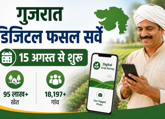 Gujarat Mein Digital Fasal Survey 2026 Kab Se Shuru Hoga