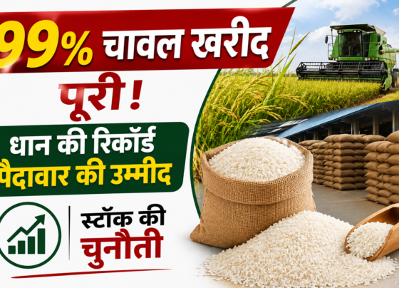 Sarkar Ne 99 Pratishat Chawal Kharid Puri Ki