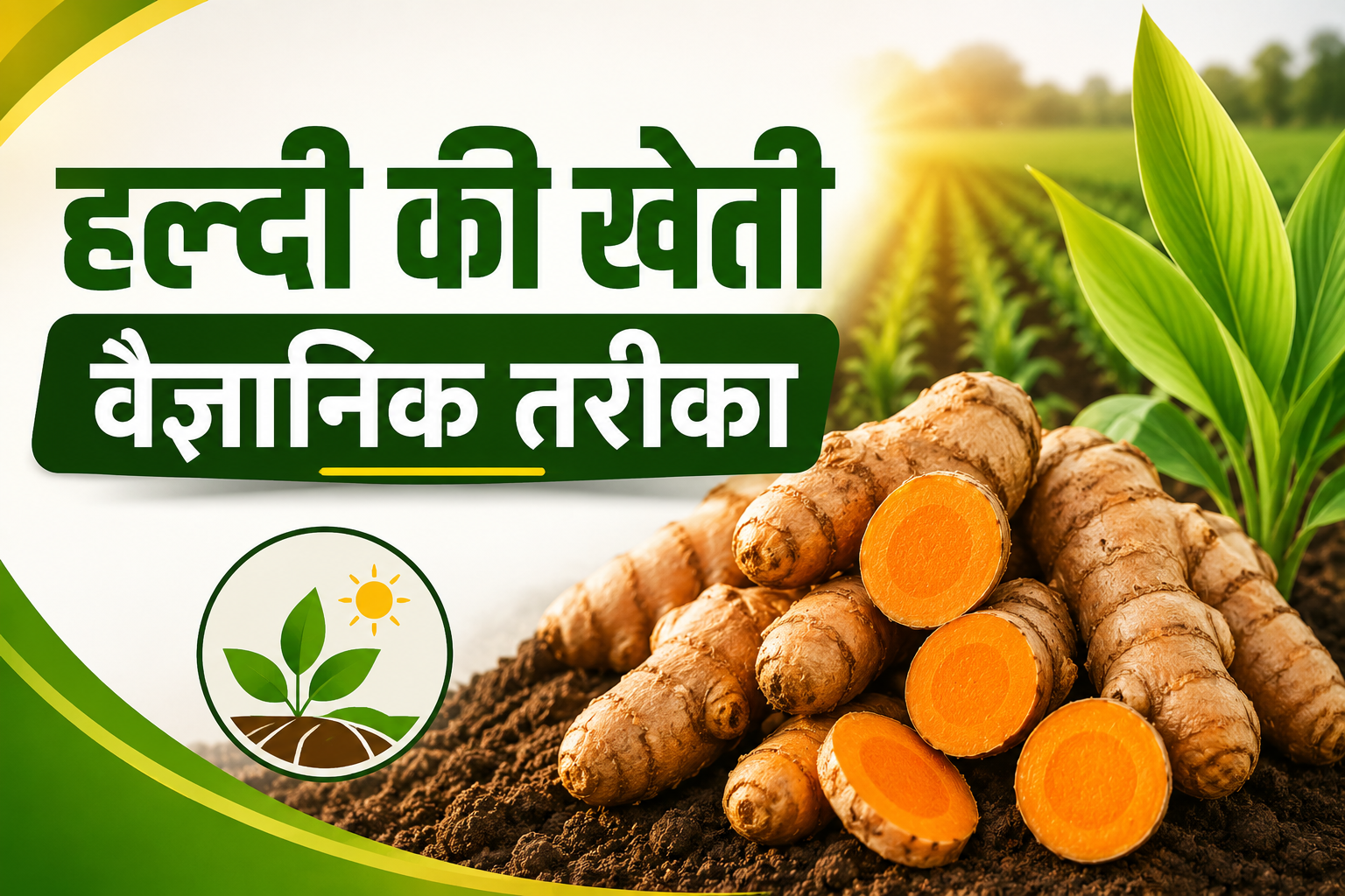 हल्दी की अच्छी पैदावार और बेहतर कमाई के लिए अपनाएं ये तरीके Haldi Ki Kheti Ka Vaigyanik Tarika