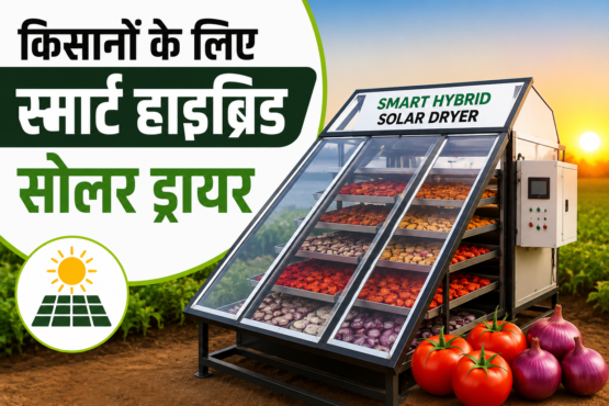 Kisano Ke Liye Smart Hybrid Solar Drye