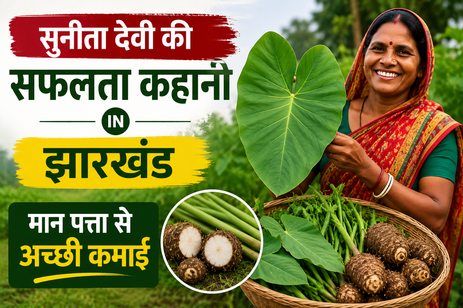 घर पर मान पत्ता उगाकर कमाई कर रहीं रांची की सुनीता देवी, जड़ से पत्ता और डाली तक सब बिकता है Sunita Devi Farming Success Story in Jharkhand