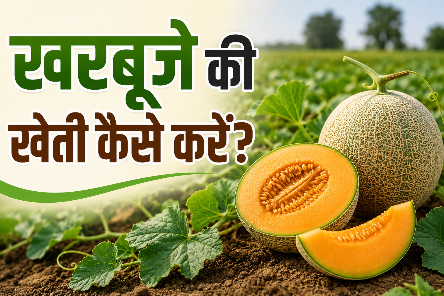 खरबूजे की खेती कैसे करें? किसान जानें खेती का आसान और सही तरीका Kharbuze Ki Kheti Kaise Kare?