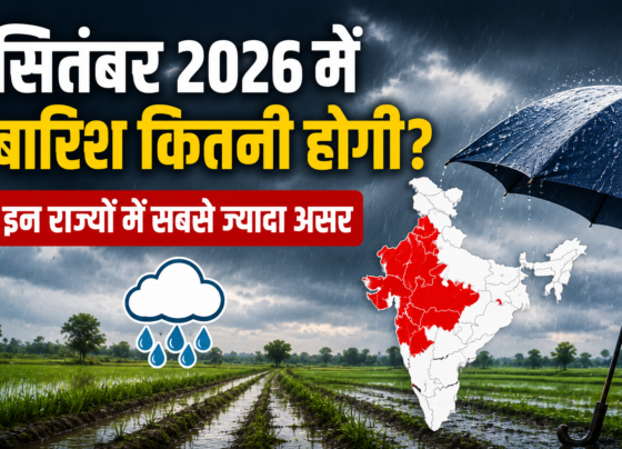 September 2026 Mein Barish Kitni Hogi