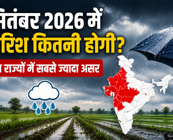 September 2026 Mein Barish Kitni Hogi