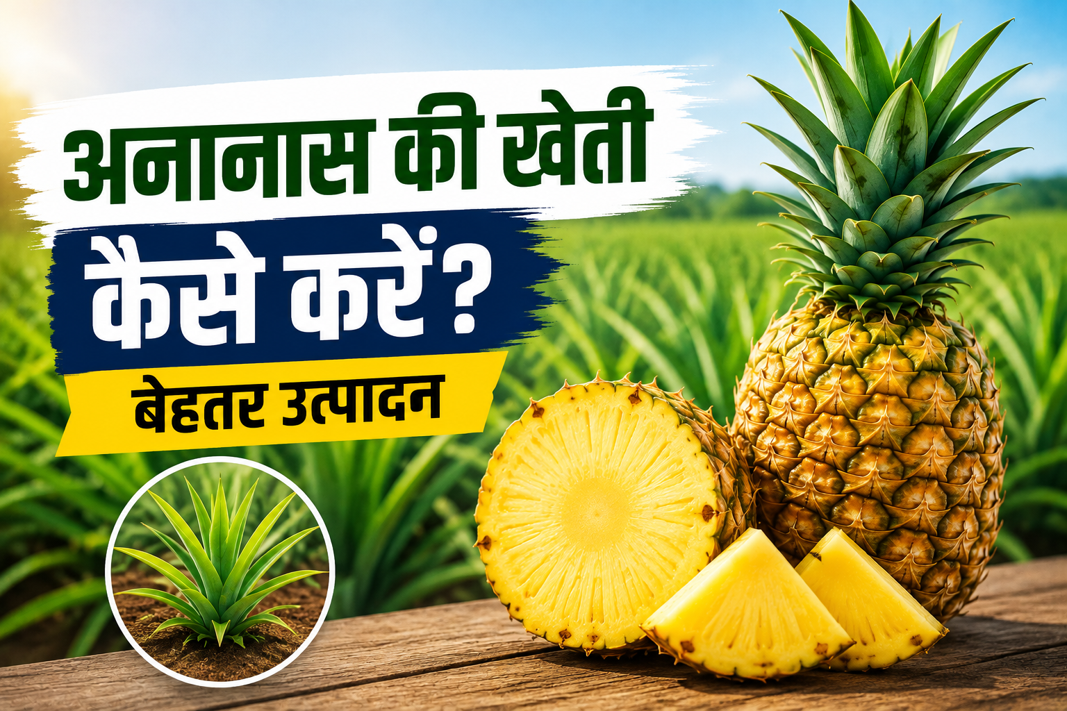 अनानास की खेती की सही तकनीक अपनाकर पाएं बेहतर फल और उत्पादन Ananas Ki Kheti Kaise Kare