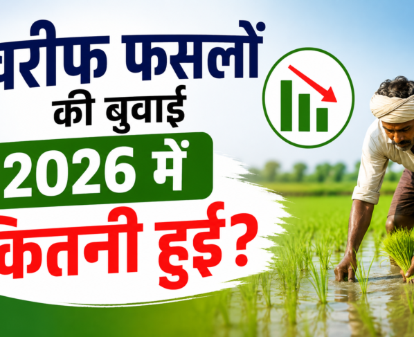 Kharif Fasalon Ki Buwai 2026 Mein Kitni Hui