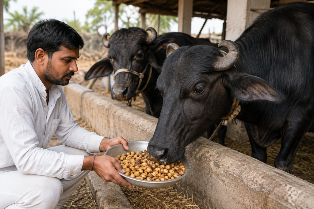 Dudharu Pashuon Ko Mahua Khilane Ke Fayde