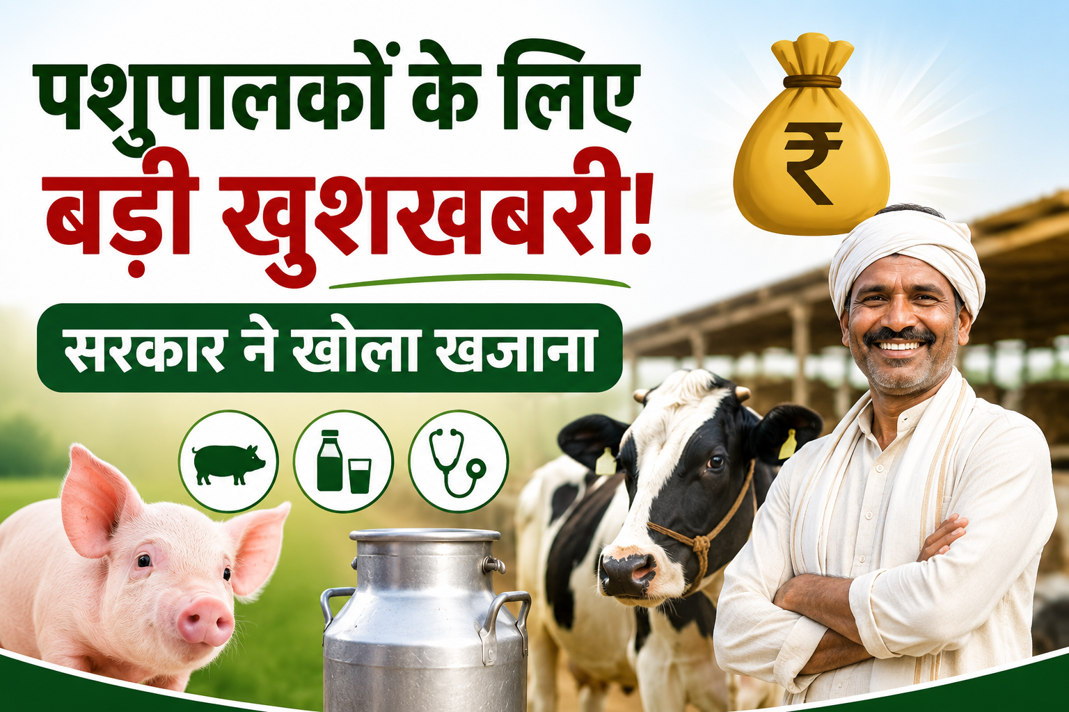 Pashupalan Yojana 2026: पशुपालकों को सुअर पालन, डेयरी और पशु स्वास्थ्य में मिलेगा फायदा