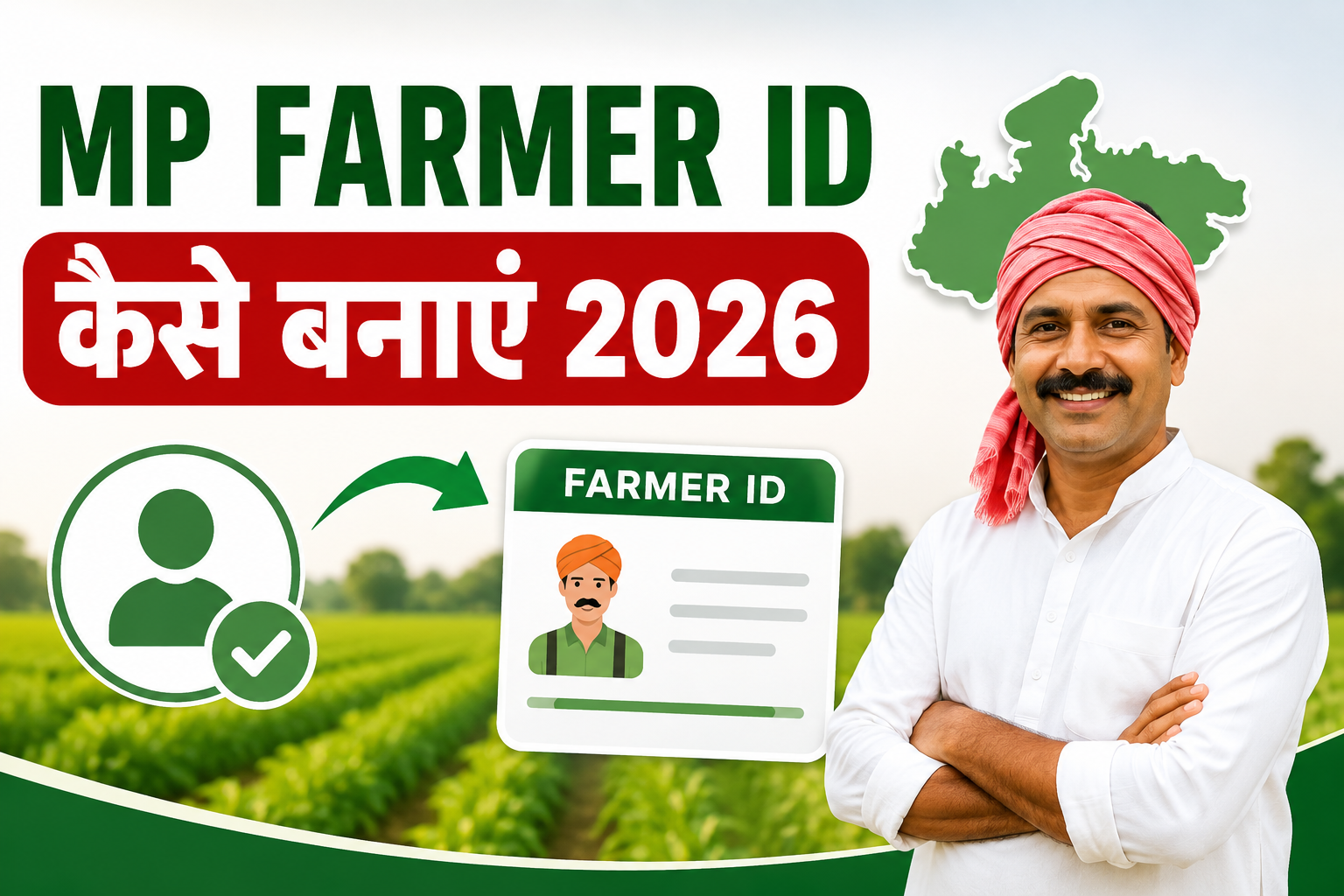 किसानों को मिलेगी डिजिटल पहचान, जमीन से फसल तक की पूरी जानकारी होगी एक जगह MP Farmer ID Kaise Banaye 2026