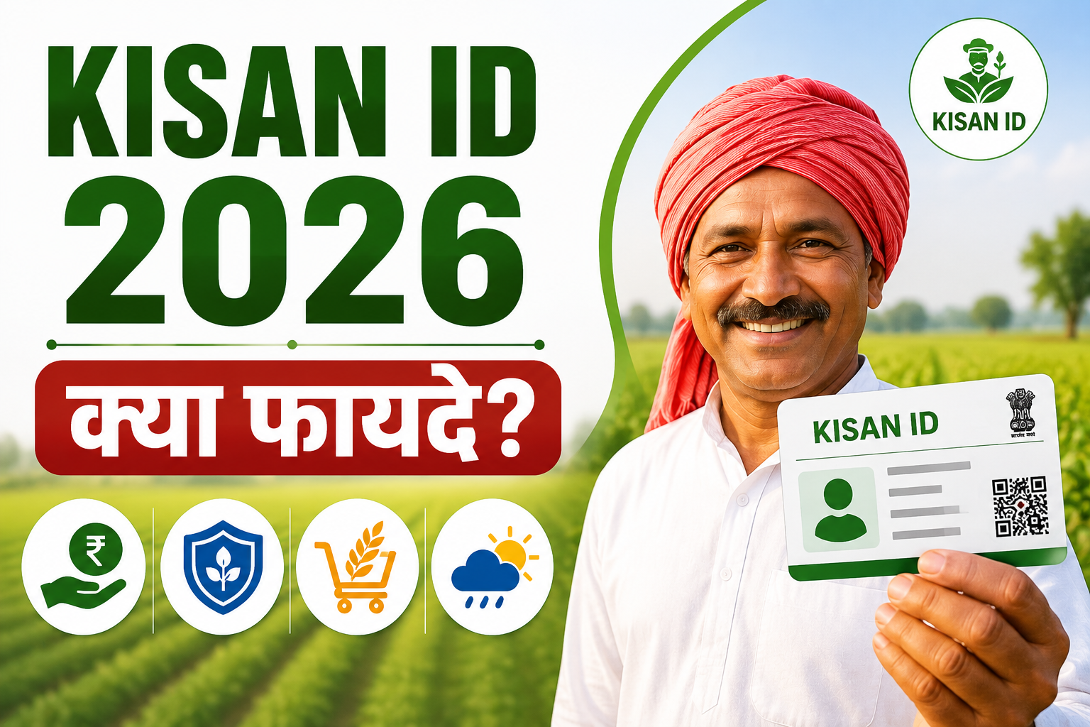 जानिए किसान आईडी के बाद किसानों को लोन मिल सकता है Kisan ID 2026 Se Kya Fayda Hoga