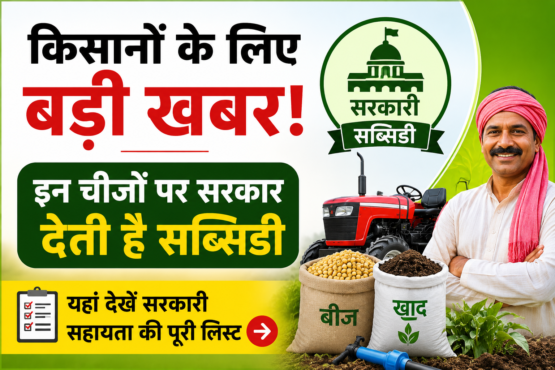 Government Subsidy for Farmers