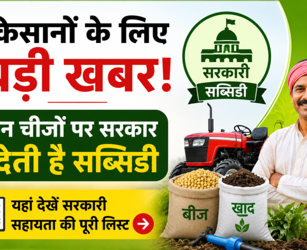 Government Subsidy for Farmers