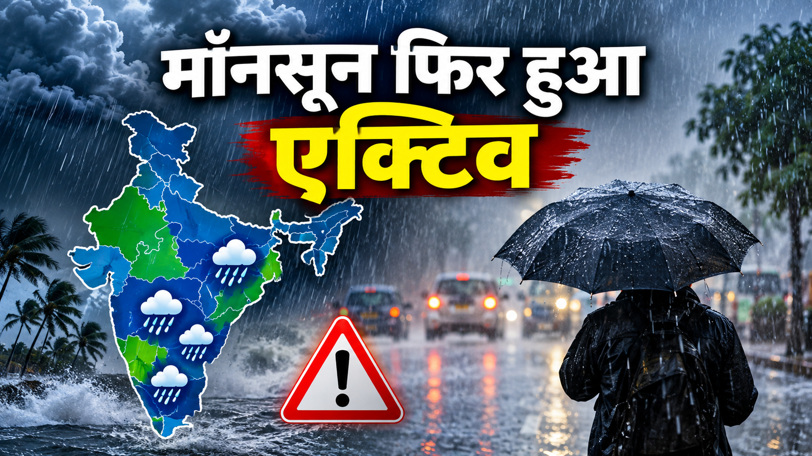 Weather Update Today: मॉनसून फिर हुआ एक्टिव, ओडिशा-छत्तीसगढ़ समेत कई राज्यों में भारी बारिश का अलर्ट