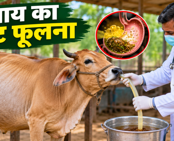 Gai Ka Pet Phoolne Ka Ilaj