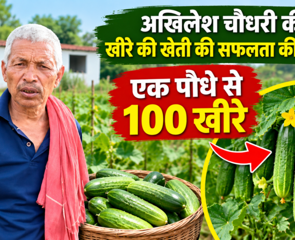 Akhilesh Choudhary Kheere Ki Kheti Success Story