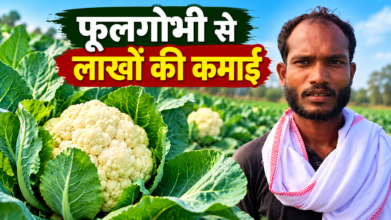 सुखदास मौर्य ने आधे एकड़ में ₹30 हजार खर्च, 1.5 लाख तक कमाई की!  Sukhdas Maurya Phoolgobhi Farming Success Story