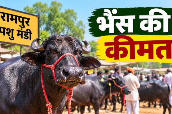 Rampur Pashu Mandi Mein Bhains Ki Keemat