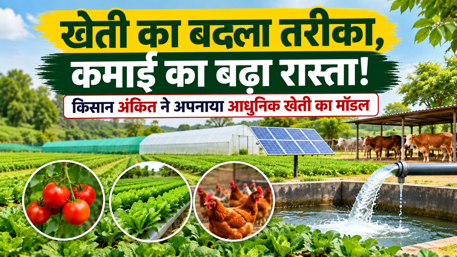 खेती का बदला तरीका, कमाई का बढ़ा रास्ता! किसान अंकित ने अपनाया आधुनिक खेती का मॉडल Ankit Farming Success Story in Chhattisgarh