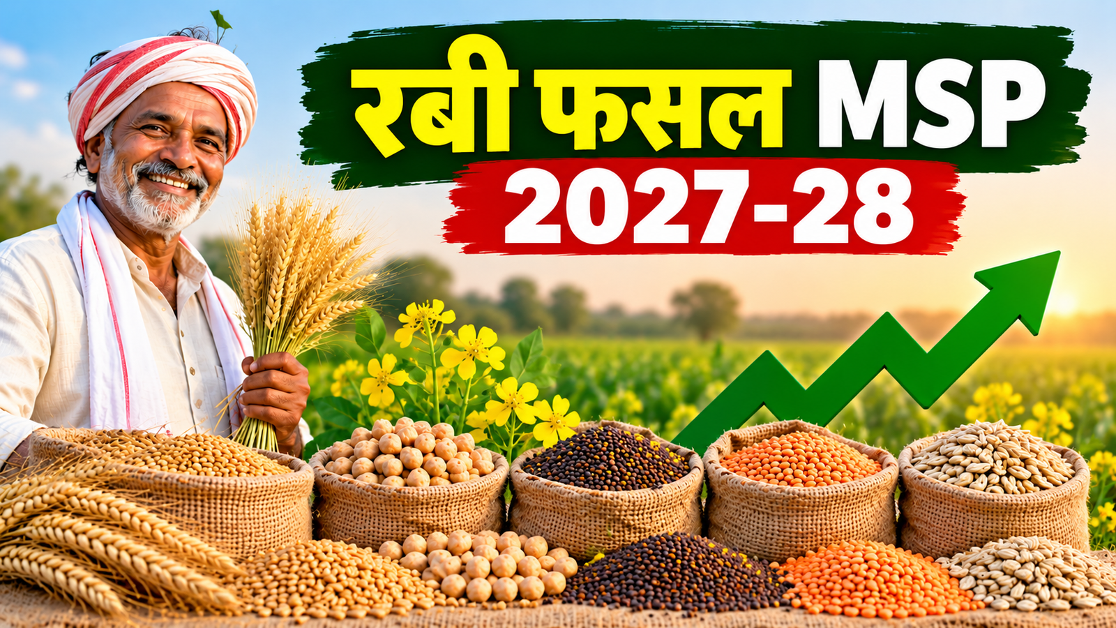 Rabi Fasal MSP 2027-28: गेहूं-चना में कम बढ़ोतरी, सरसों और कुसुम के MSP में बड़ा इजाफा