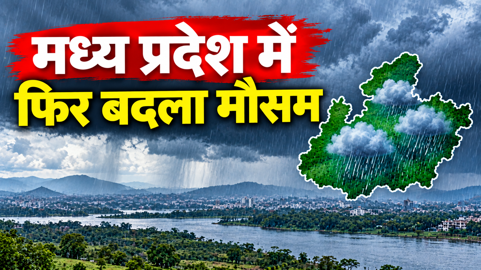 MP Weather Today: मध्य प्रदेश में फिर बदला मौसम, 25-26 सितंबर को भारी बारिश का अलर्ट