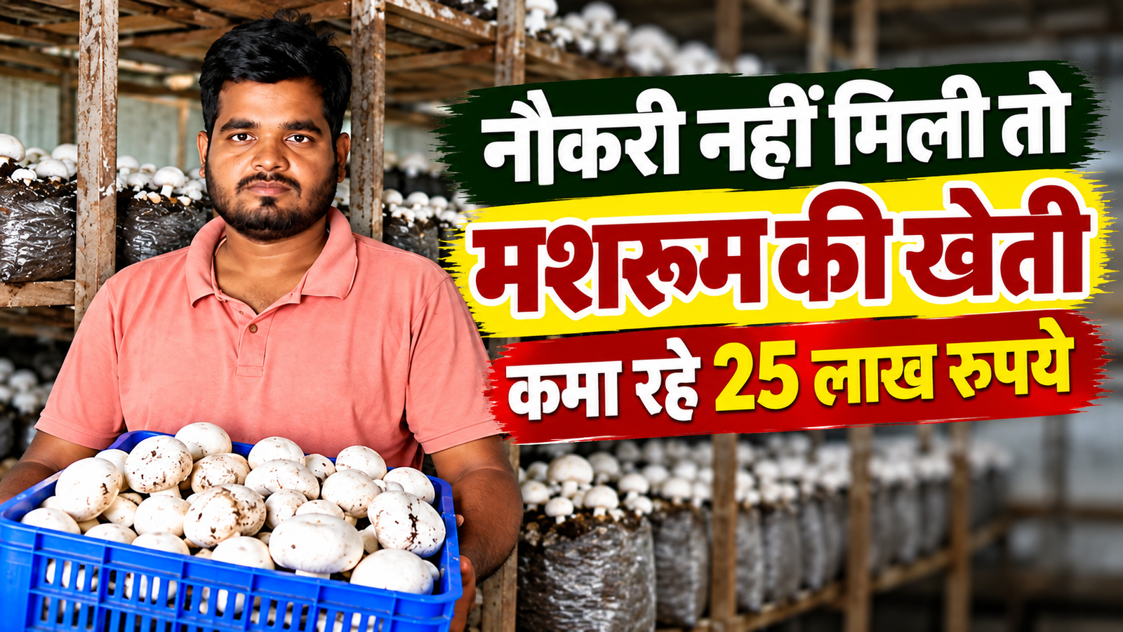 नौकरी नहीं मिली तो शुरू की मशरूम की खेती, आज कमा रहे 25 लाख रुपये सालाना Premchand Patel Mushroom Farming Success Story