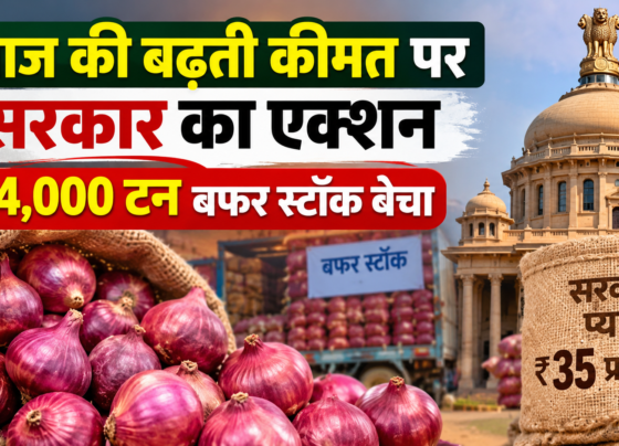 Pyaj Ki Badhati Keemat Par Sarkar Ka Action