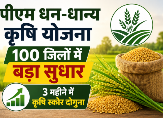 PM Dhan Dhanya Krishi Yojana