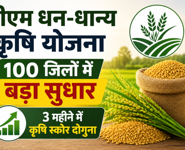 PM Dhan Dhanya Krishi Yojana