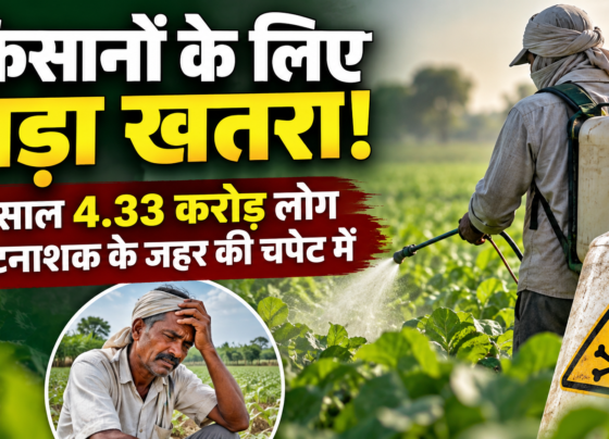 Pesticide Se Kisan Ki Sehat Par Asar