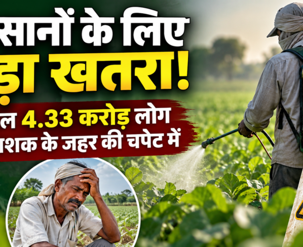 Pesticide Se Kisan Ki Sehat Par Asar