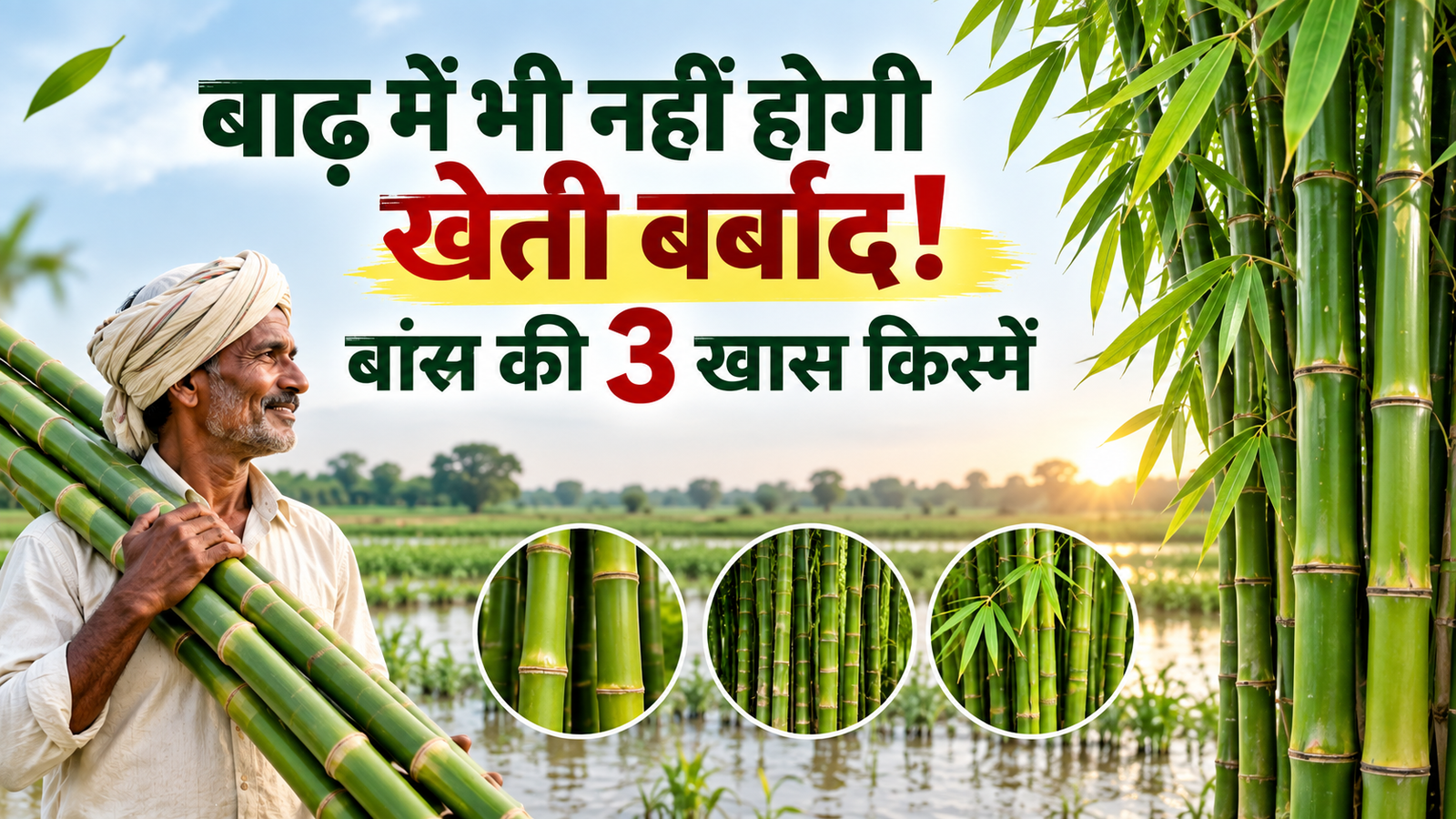 Bans Ki Kheti: बाढ़ में भी नहीं होगी खेती बर्बाद, ये 3 खास किस्में दिला सकती हैं लंबे समय तक कमाई
