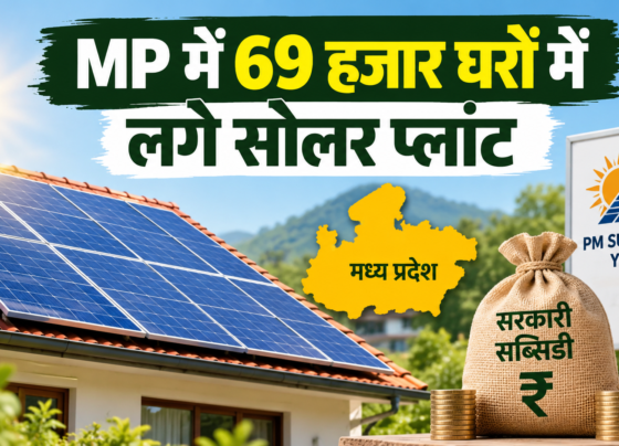 PM Surya Ghar Yojana MP Mein Solar Subsidy Kitni Hai