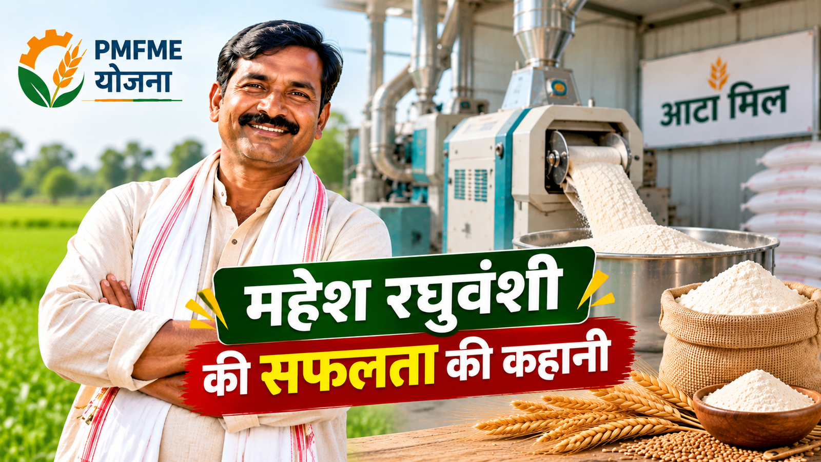 सरकारी योजना से रायसेन के किसान ने बदली किस्मत, रोज 35 क्विंटल उत्पादन Mahesh Raghuvanshi PMFME Success Story in MP