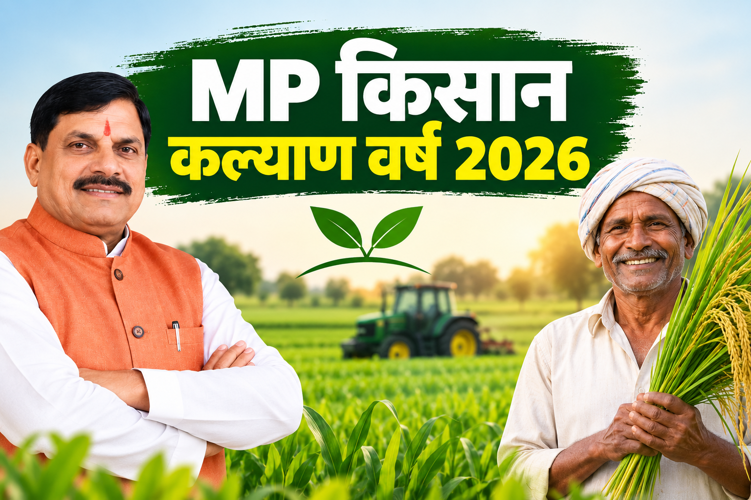 किसानों की आय बढ़ाने पर सरकार का फोकस! CM मोहन यादव ने आधुनिक खेती का बनाया प्लान MP Kisan Kalyan Varsh 2026