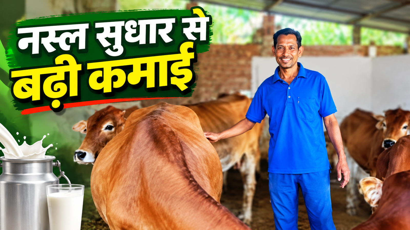देसी गायों से शुरू किया पशुपालन, नस्ल सुधार से बदली किस्मत, अब रोज 15-20 लीटर दूध  Daya Sagar Pashupalan Success Story