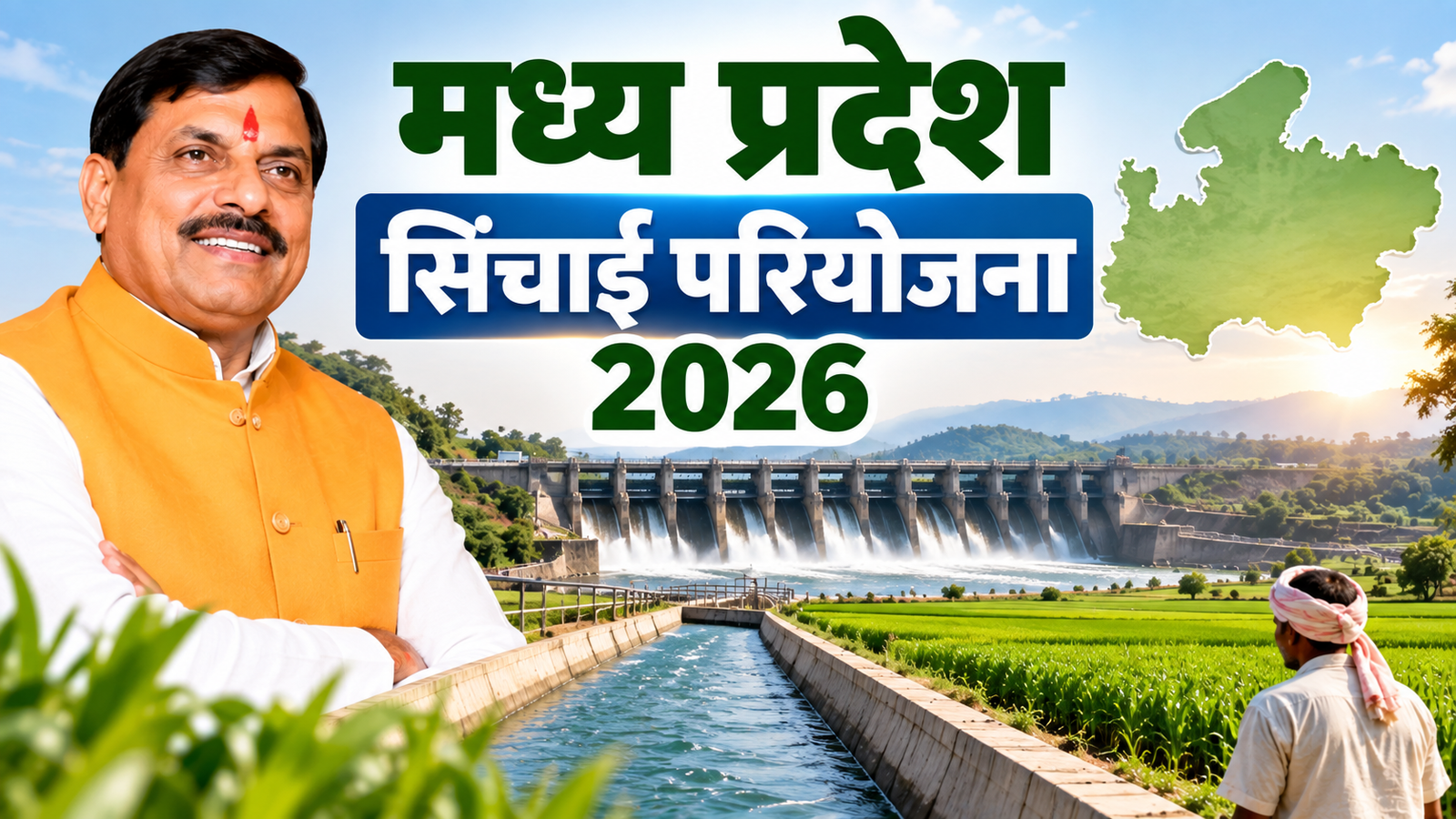 मध्य प्रदेश में कृषि विकास के लिए कैबिनेट ने 13 हजार करोड़ से अधिक की योजनाओं को दी मंजूरी Madhya Pradesh Sinchai Pariyojana 2026