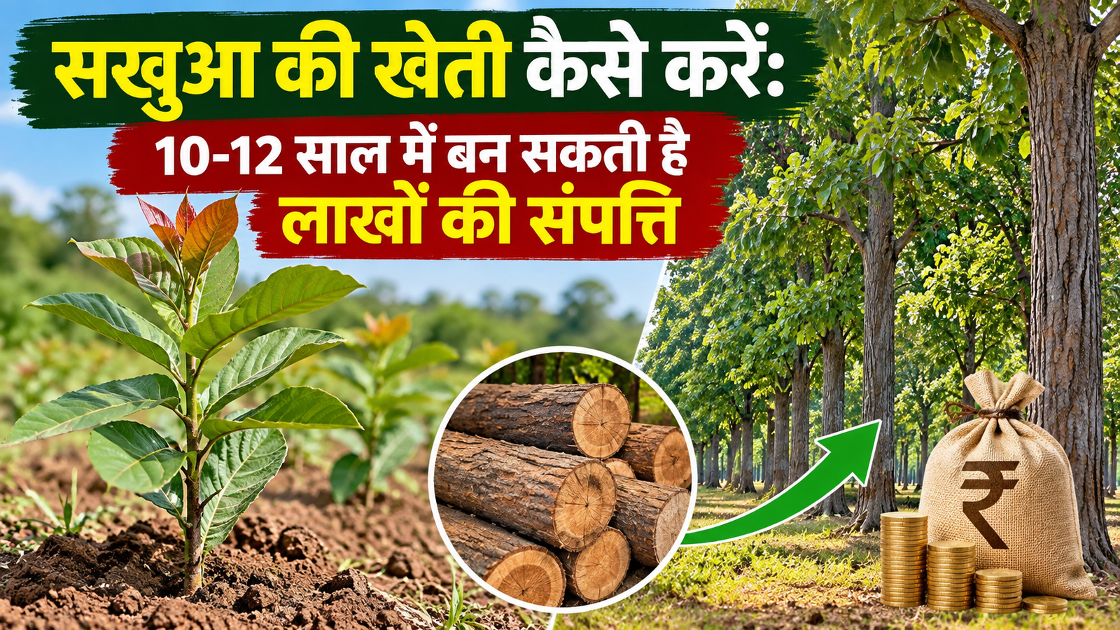 शीशम-सागवान नहीं, खाली खेत में लगाएं सखुआ का पेड़, 10-12 साल में हो सकती है लाखों की कमाई Sakhua Ki Kheti Kaise Kare