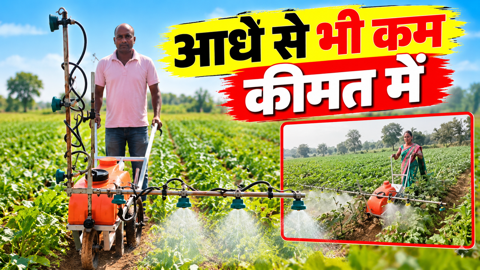 किसानों के लिए आई 24 लीटर की बैटरी स्प्रे मशीन, आधे से कम कीमत में मिलने का दावा, जानें कीमत और खासियत Neo Battery Se Chalne Wali Spray Machine