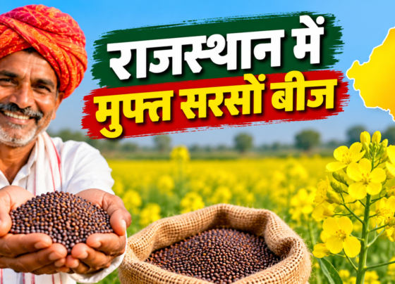 Rajasthan Mein Muft Sarson Beej Yojana 2026