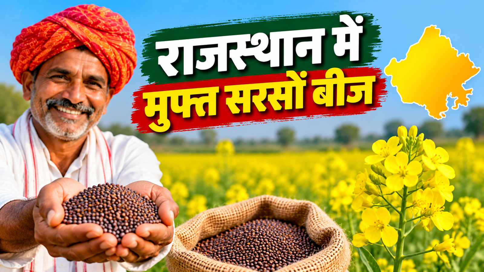 राजस्थान के किसानों को मिलेंगे 4 किलो मुफ्त बीज, जानें आवेदन की प्रक्रिया Rajasthan Mein Muft Sarson Beej Yojana 2026
