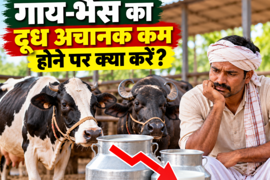 Gaay Bhains Ka Doodh Achanak Kam Hone Par Kya Karein?