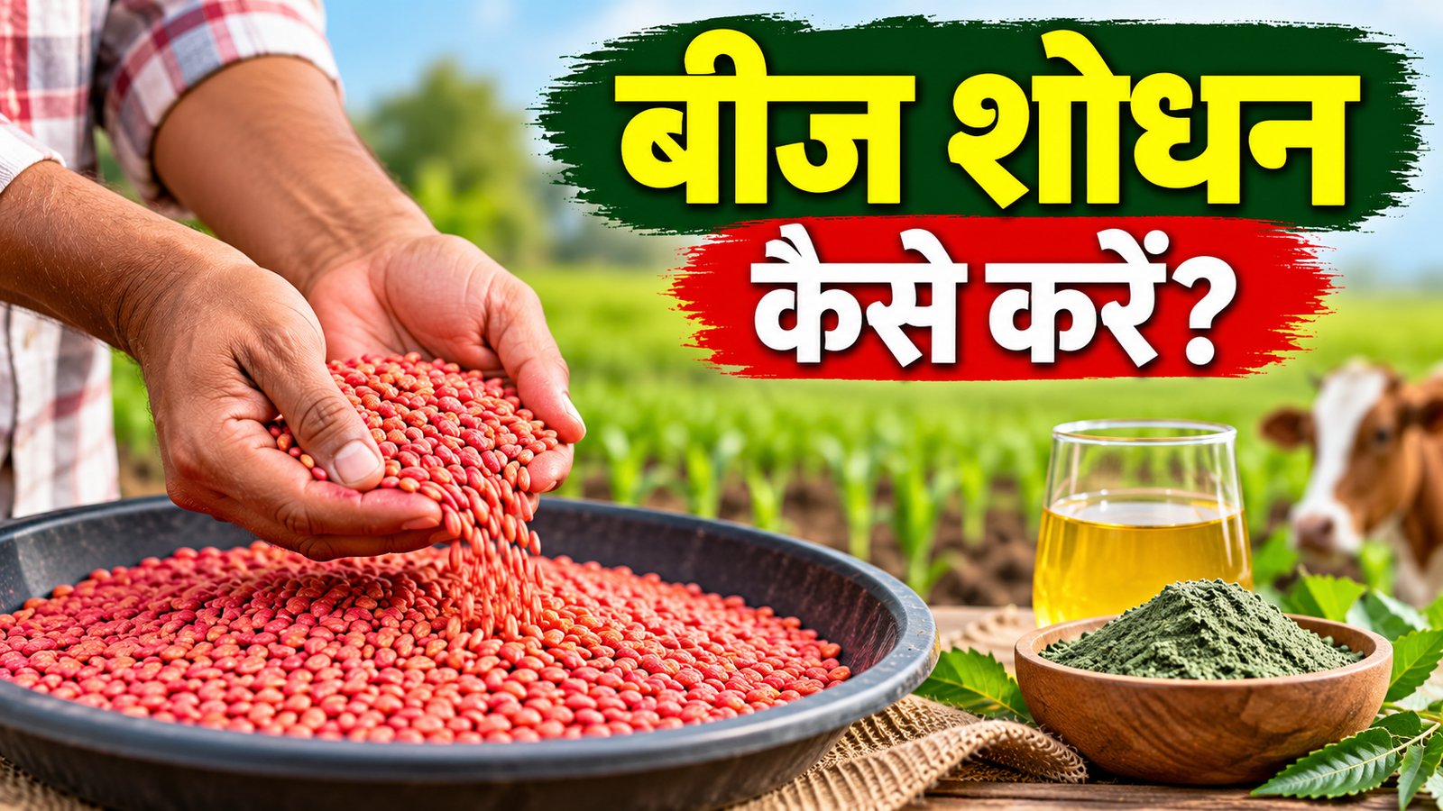 बीज शोधन कैसे करें? बुवाई से पहले अपनाएं सस्ते देसी और जैविक तरीके Beej Shodhan Kaise Karein