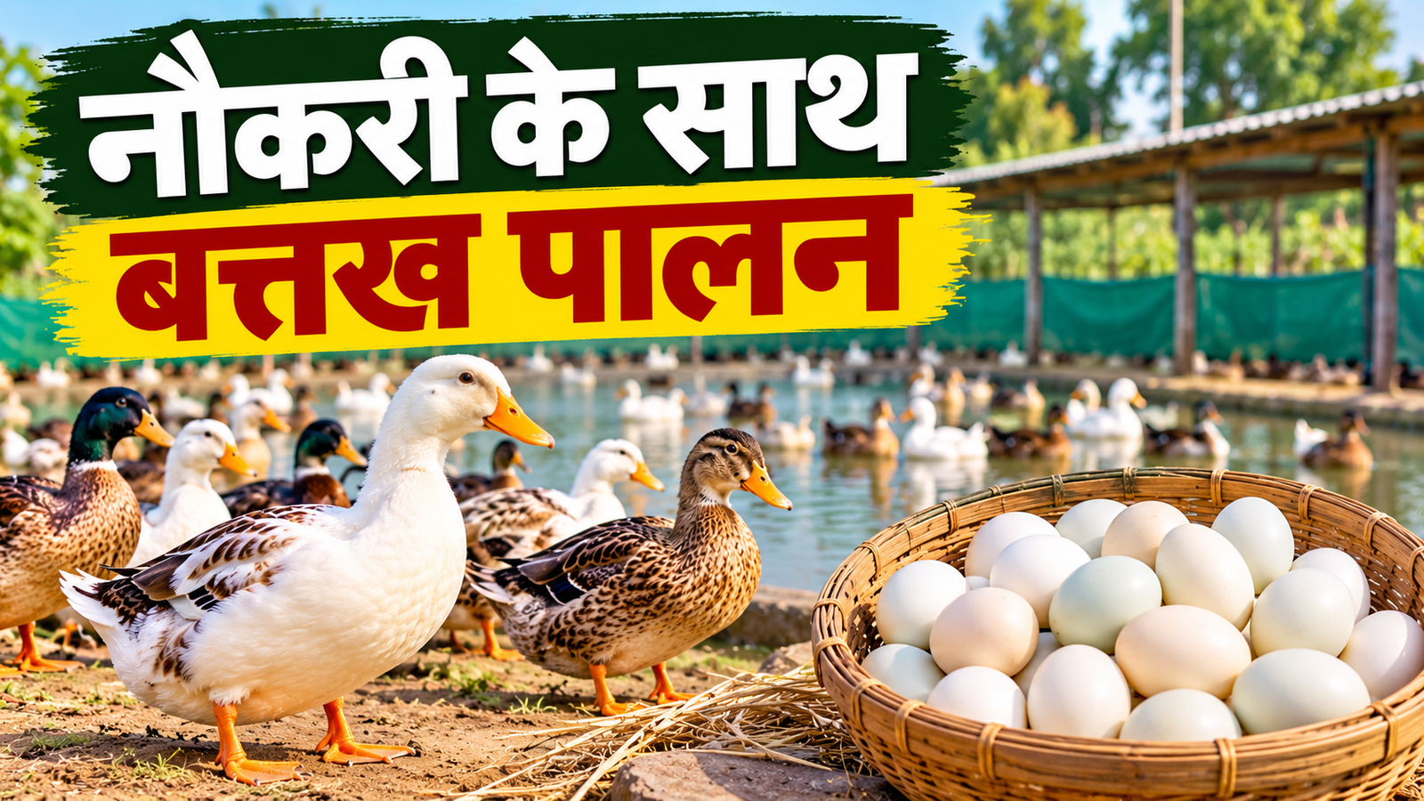 प्रमोद कुमार नौकरी के साथ बत्तख पालन कर कमा रहे अतिरिक्त आमदनी Pramod Kumar Duck Farming Success Story