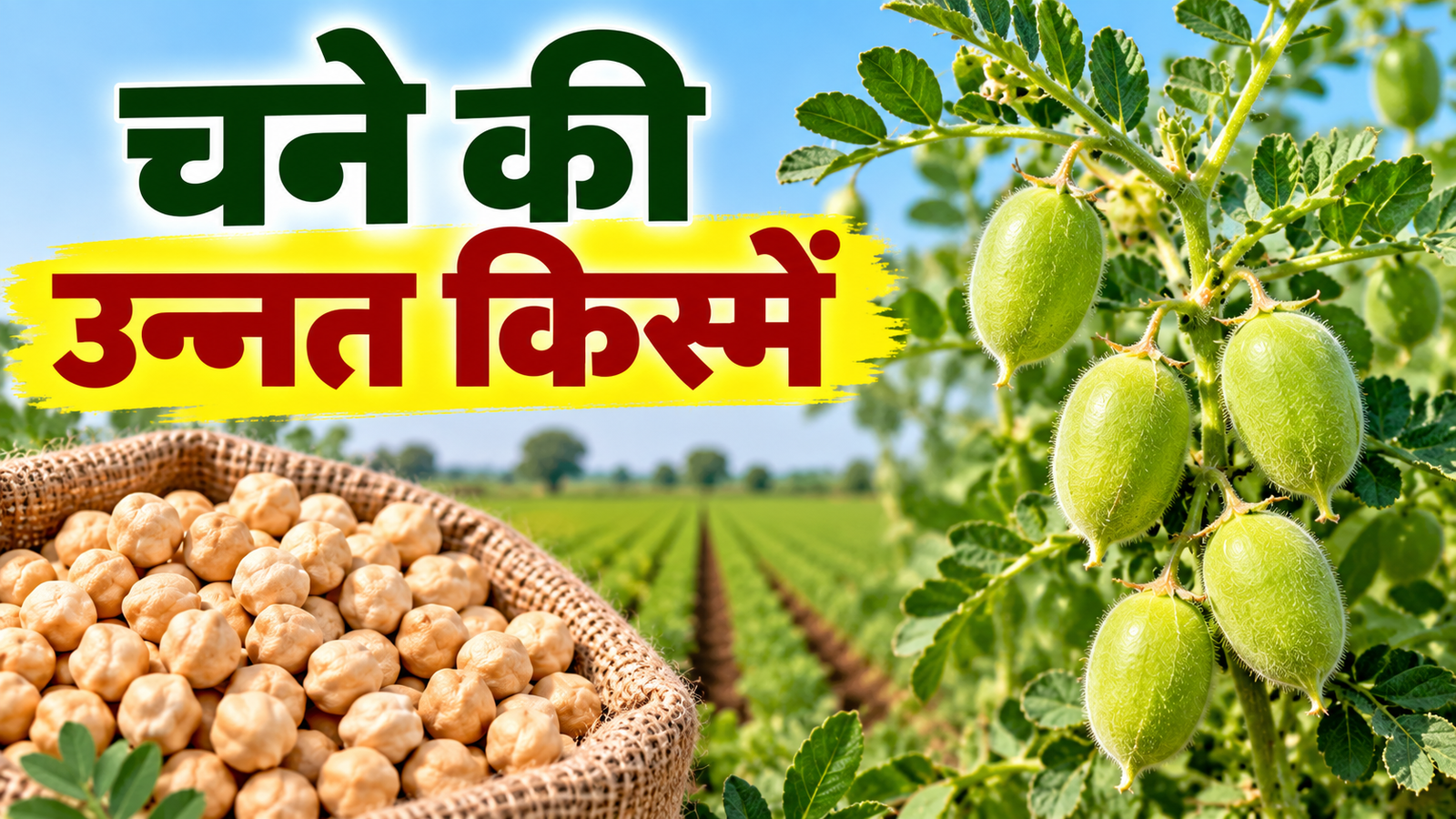 चने की उन्नत किस्में, बुवाई, अच्छी पैदावार के साथ बढ़ाएं मुनाफा Chane Ki Unnat Kismein