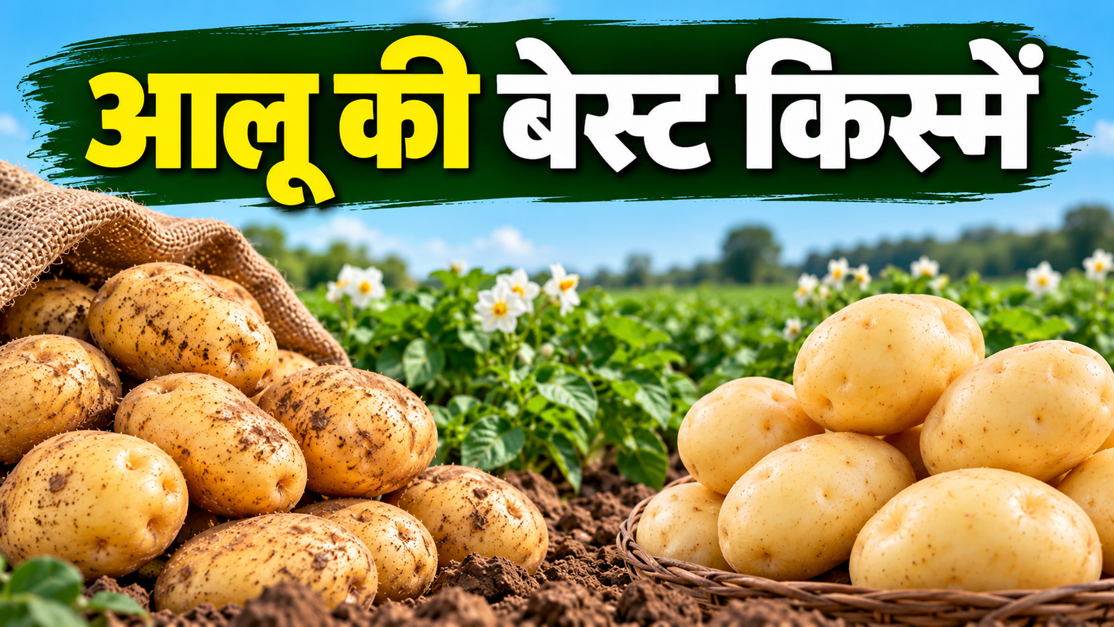 आलू की बेस्ट किस्में, 70-80 दिन में तैयार होगी फसल, कुफरी बहार की पैदावार 350 क्विंटल प्रति हेक्टेयर तक Aloo Ki Best Kismein