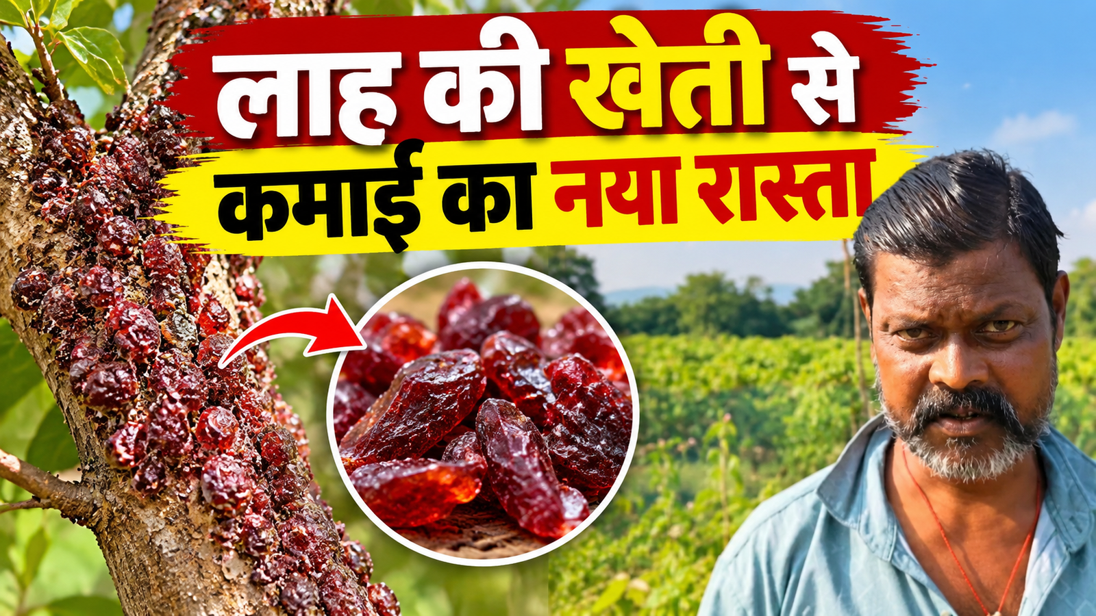 लाह की खेती से कमाई, छोटे पौधे से शुरू हुई खेती, विजय ने बताया इसे फ्यूचर इन्वेस्टमेंट का नया रास्ता Vijay Lac Farming Success Story
