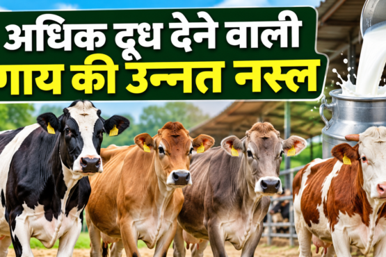 Adhik Doodh Dene Wali Gaay Ki Unnat Nasl
